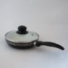 Patelnia ceramiczna indukcja 18 cm | pokrywka