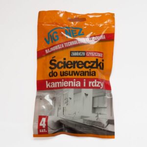 Ściereczki do czyszczenia kamienia i rdzy 4 szt.