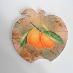 Ceramiczna podstawka pod garnek - śliwki