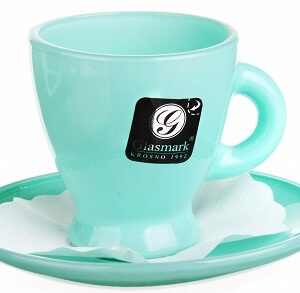 Pistacjowa Filiżanka do espresso ze spodeczkiem