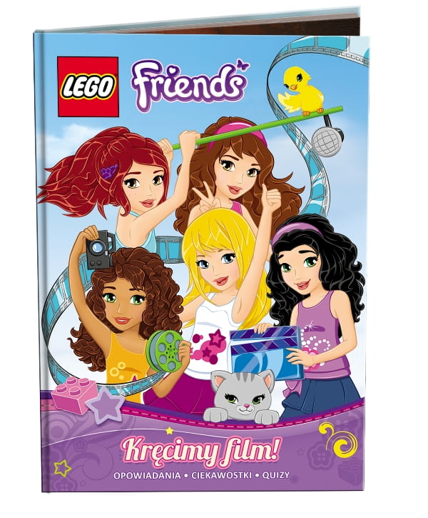 LEGO FRIENDS KRĘCIMY FILM. Książka nowa. Oprawa twarda 1 LEGO FRIENDS KRĘCIMY FILM. Książka nowa. Oprawa twarda