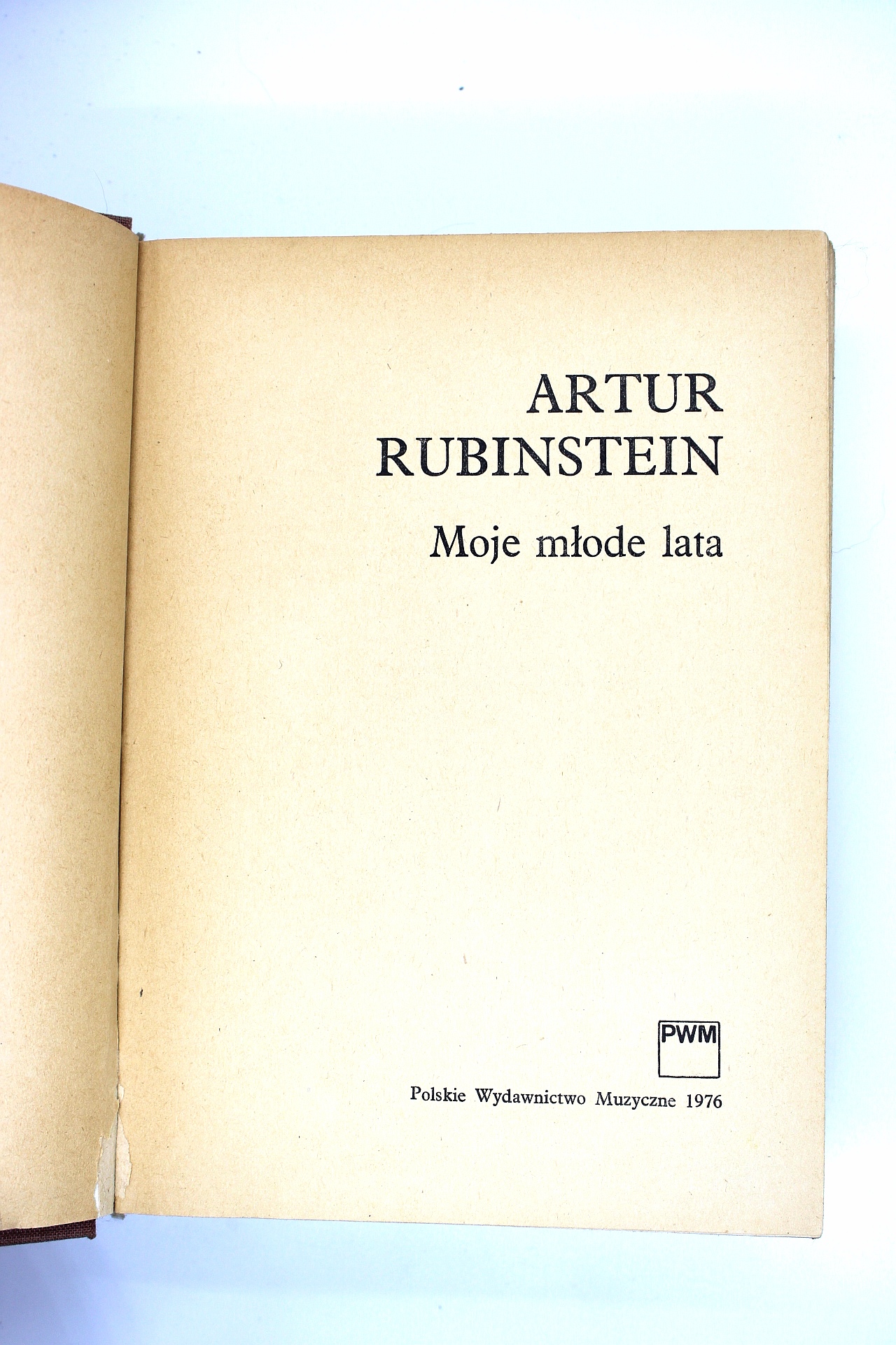 Artur Rubinstein "Moje młode lata" wyd 1976 3 Artur Rubinstein "Moje młode lata" wyd 1976 - obrazek 3