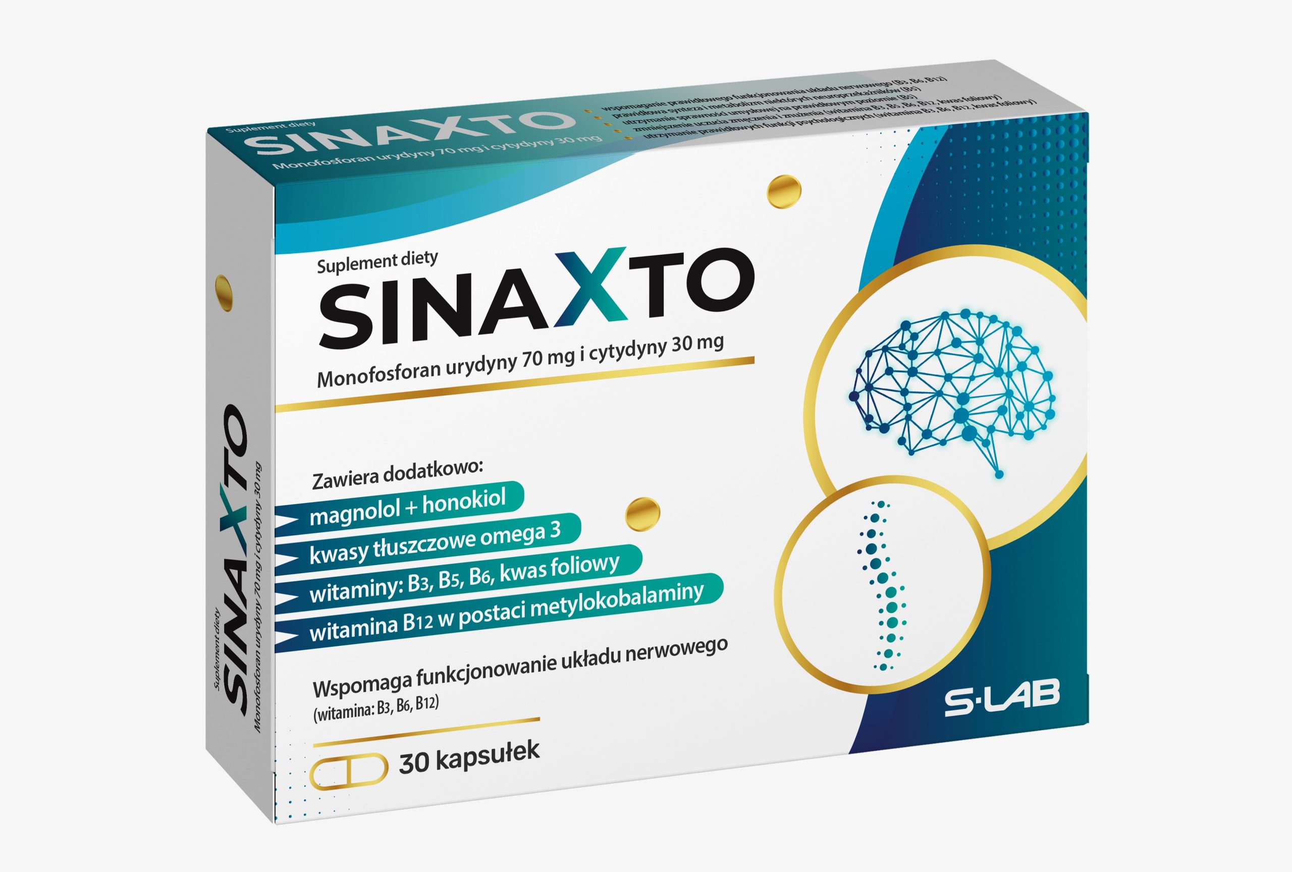 Sinaxto kapsułki, 30 układ nerwowy, S-Lab 1 Sinaxto kapsułki, 30 układ nerwowy, S-Lab