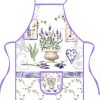 Fartuch Kuchenny 50x76 Lavender lawenda wzór F9431B Euromat 5 FARTUCH LAWENDA 2