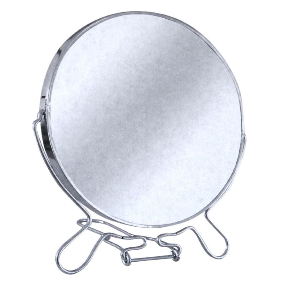 Lusterko metalowe na nóżce dwustronne 8" 1 Lusterko metalowe na nóżce dwustronne 8"