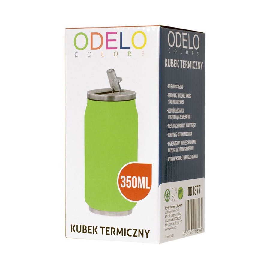 Puszka kubek term. 350ml Zielony 2 Puszka kubek term. 350ml Zielony - obrazek 2