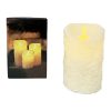 Świeca plast.LED ruch.knot wzór róże 8x12,5 8 25607299f3adc8dbd244c40b609c97cc