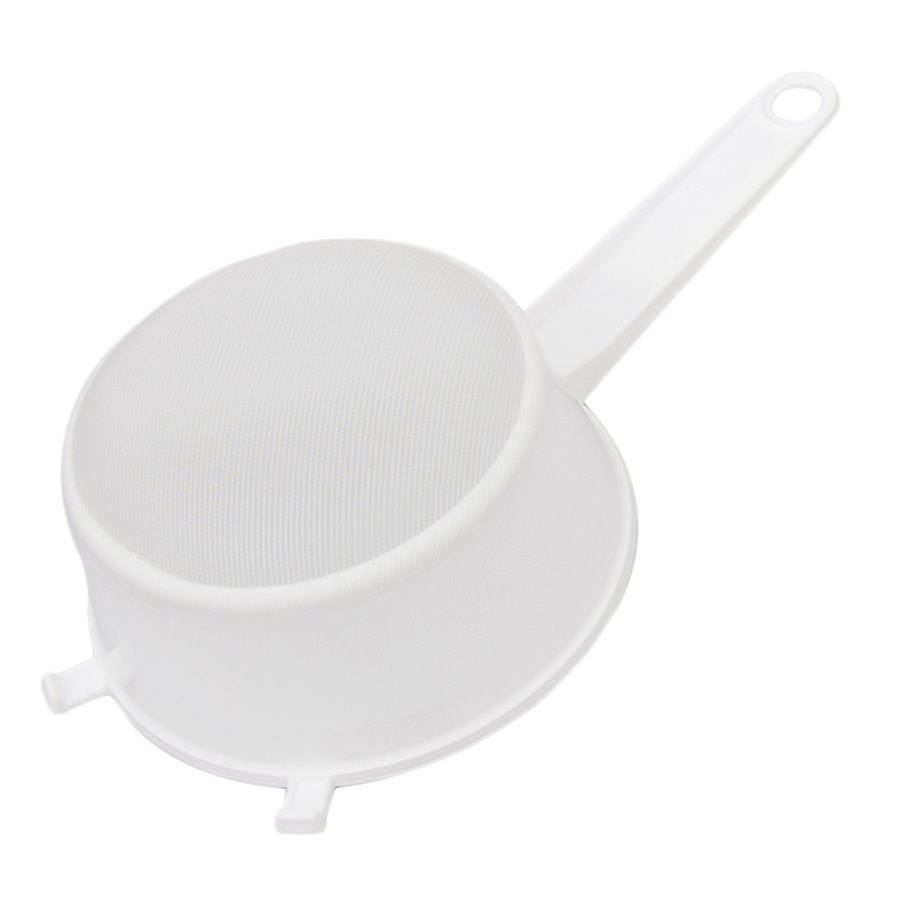 Sitko plastikowe gęste 150mm głębokie biały 1 Sitko plastikowe gęste 150mm głębokie biały