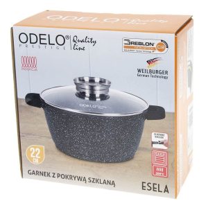 Garnek ESELA okr.22cm w.9,5cm 2,5L GREBLON 25 3bab064b057f155e7a696367ab898d8c