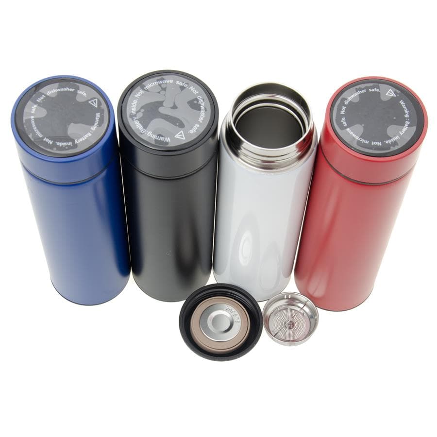 Termos metal. z termometrem 0,5l mix kolor 2 Termos metal. z termometrem 0,5l mix kolor - obrazek 2