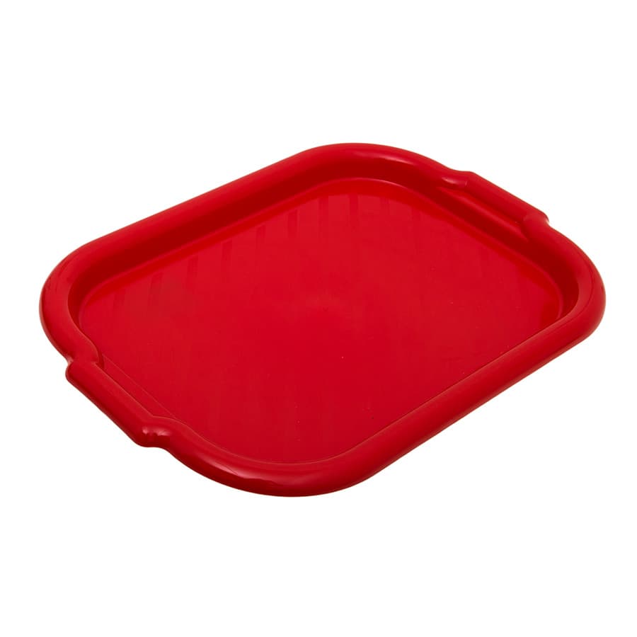 Taca prostokątna SELMA 39x28cm czerwony 1 Taca prostokątna SELMA 39x28cm czerwony