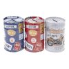 Skarbonka stalowa mix wzór 12,5x8cm 2 4ec8dcb986ad95757a0b4c5be45b2d3b