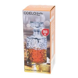 Karafka szklana BURGO 950ml 3 5b37ba89ee4cf43fae5cfc6b2956334c
