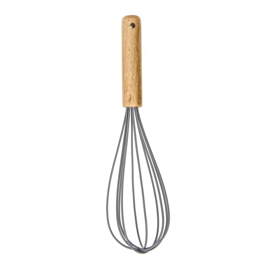 ERINA Trzepaczka silikonowa drew.rączk 28cm 1 ERINA Trzepaczka silikonowa drew.rączk 28cm