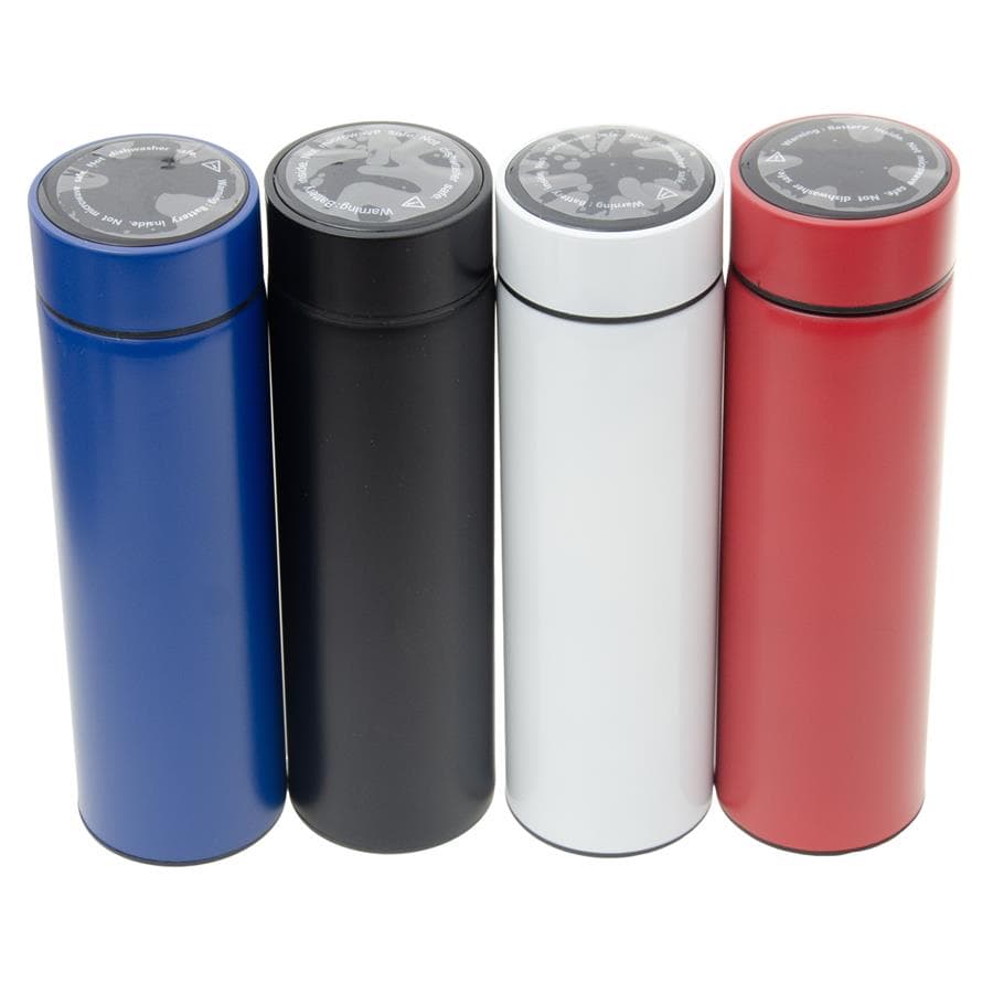 Termos metal. z termometrem 0,5l mix kolor 1 Termos metal. z termometrem 0,5l mix kolor