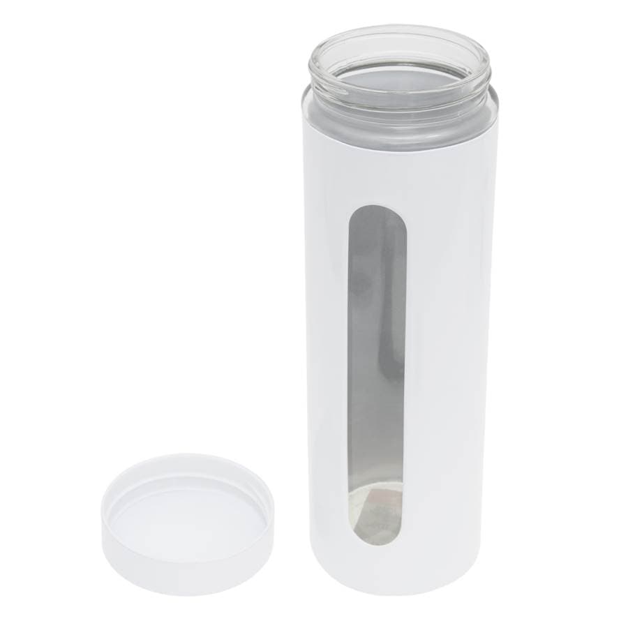 JORIS WHITE Słoik szkl. z met. pokr 1770ml 2 JORIS WHITE Słoik szkl. z met. pokr 1770ml - obrazek 2