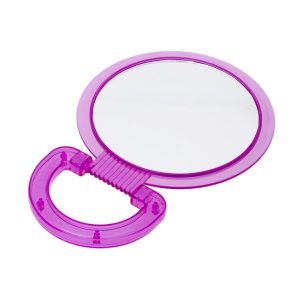 Lusterko okrągłe plastikowe mix color 15cm 9 73257e5ccdb1f9e599e25d3b54c8b377
