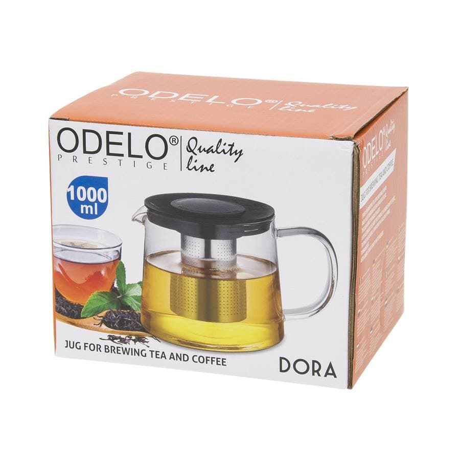Dzbanek z zaparzaczem DORA 1000ml 2 Dzbanek z zaparzaczem DORA 1000ml - obrazek 2