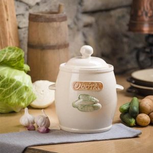 Beczka na ogórki hermetyczna kremowa 5L 5 95572eeb950e962bc6799cfe59a4d3be