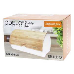 Chlebak UBALDO biały drewn. pokrywa 5 9786fbc289781b07c7d4edf6a6a5882c