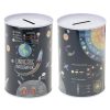 Skarbonka stalowa mix wzór kosmos 19,5x11cm 3 9e375ef9841b497162e0d33640ef539e