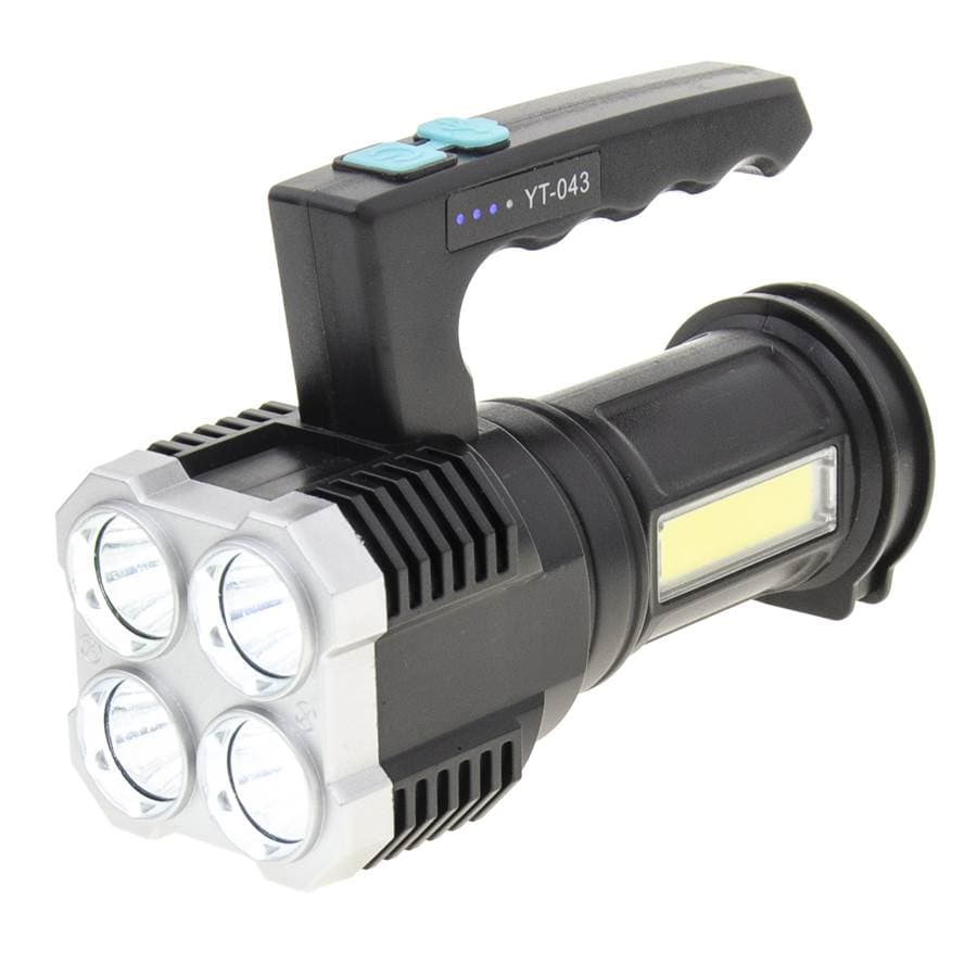 Latarka z rączką + kabel USB 2 Latarka z rączką + kabel USB - obrazek 2