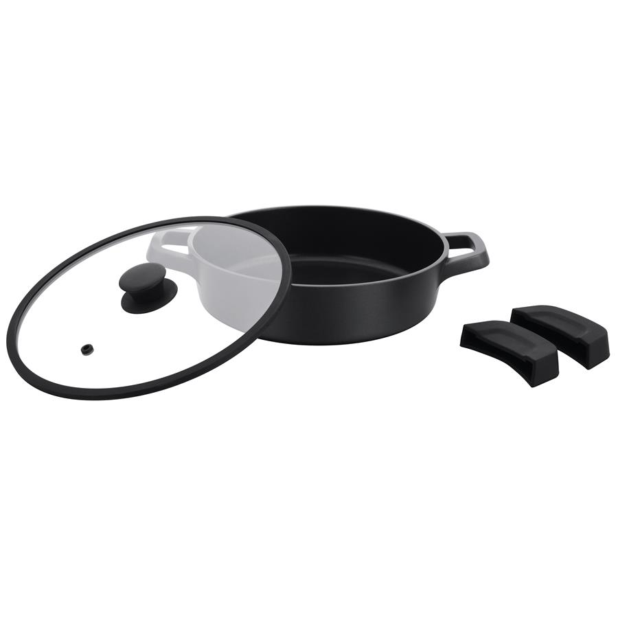 Garnek niski z pokryw HOBART 28x7,5cm 3,5L 3 Garnek niski z pokryw HOBART 28x7,5cm 3,5L - obrazek 3