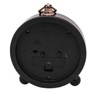 Budzik na baterię bordowy śr.13,5cm 5 dea68ca8bee9958e7348e0e4beec275c