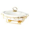 Podgrzewacz owal. Pino 1,8L 36x23cm biały 3 f144e4706f54ab6009db75460437d33b