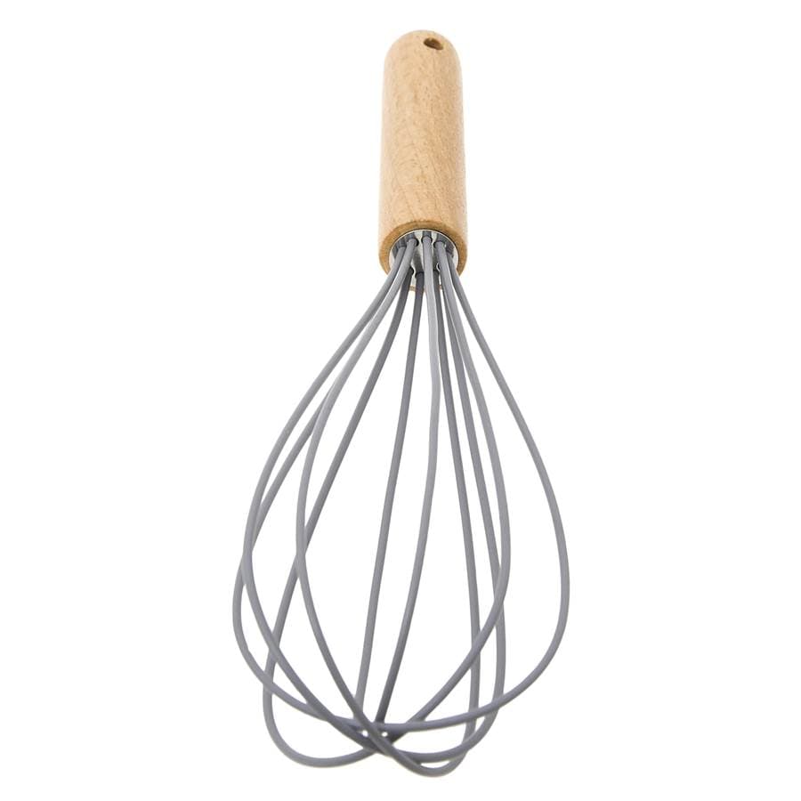 ERINA Trzepaczka silikonowa drew.rączk 28cm 2 ERINA Trzepaczka silikonowa drew.rączk 28cm - obrazek 2