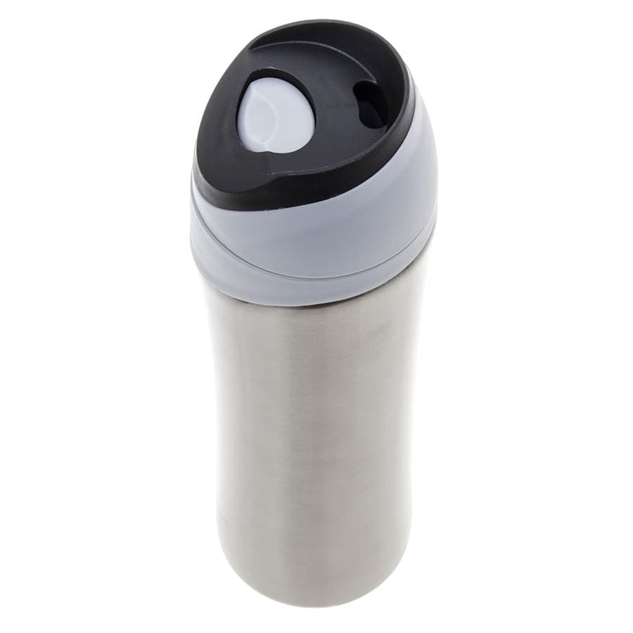 Kubek termiczny ATILA 450ml srebrny 2 Kubek termiczny ATILA 450ml srebrny - obrazek 2