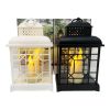 Lampion z świecą LED 29x18cm czarny 3 ff467b157c54361a35afdba3e5836578