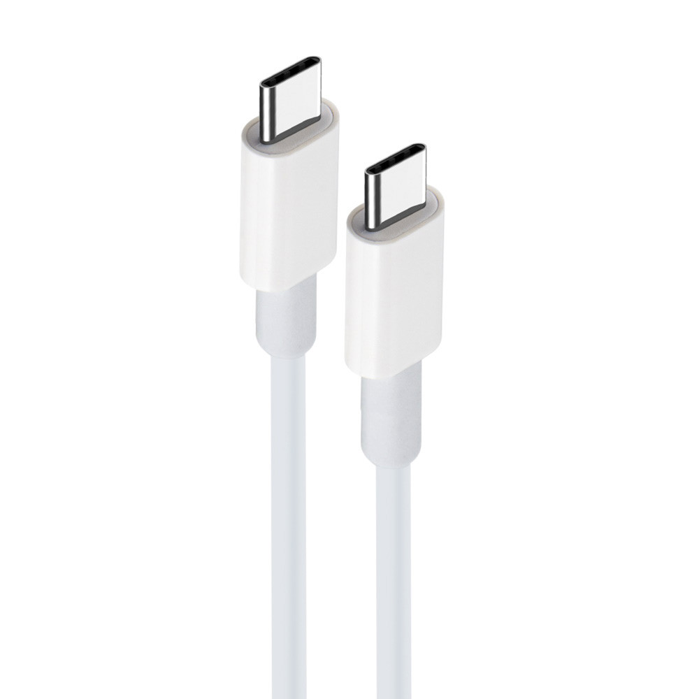 ECONOMY KABEL USB PD TYP-C DO TYP-C 3A 1M BIAŁY USB3.0 TRAY 2 ECONOMY KABEL USB PD TYP-C DO TYP-C 3A 1M BIAŁY USB3.0 TRAY - obrazek 2