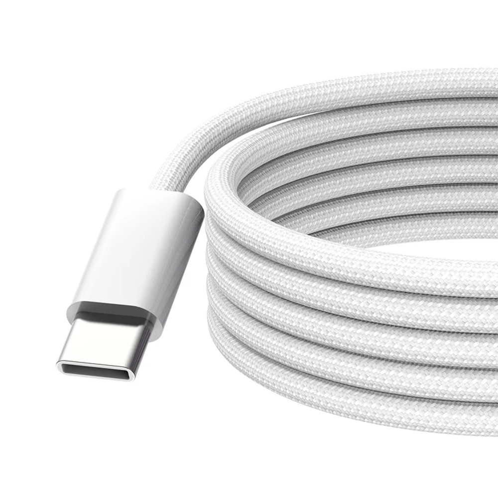 APPLE KABEL TYP-C -TYP-C 2M 240W DO IPHONE 15 BIAŁY OPLOT BOX 2 APPLE KABEL TYP-C -TYP-C 2M 240W DO IPHONE 15 BIAŁY OPLOT BOX - obrazek 2