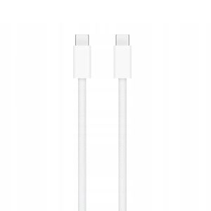 APPLE KABEL TYP-C -TYP-C 2M 240W DO IPHONE 15 BIAŁY OPLOT BOX 7 zdj 195949093432 2