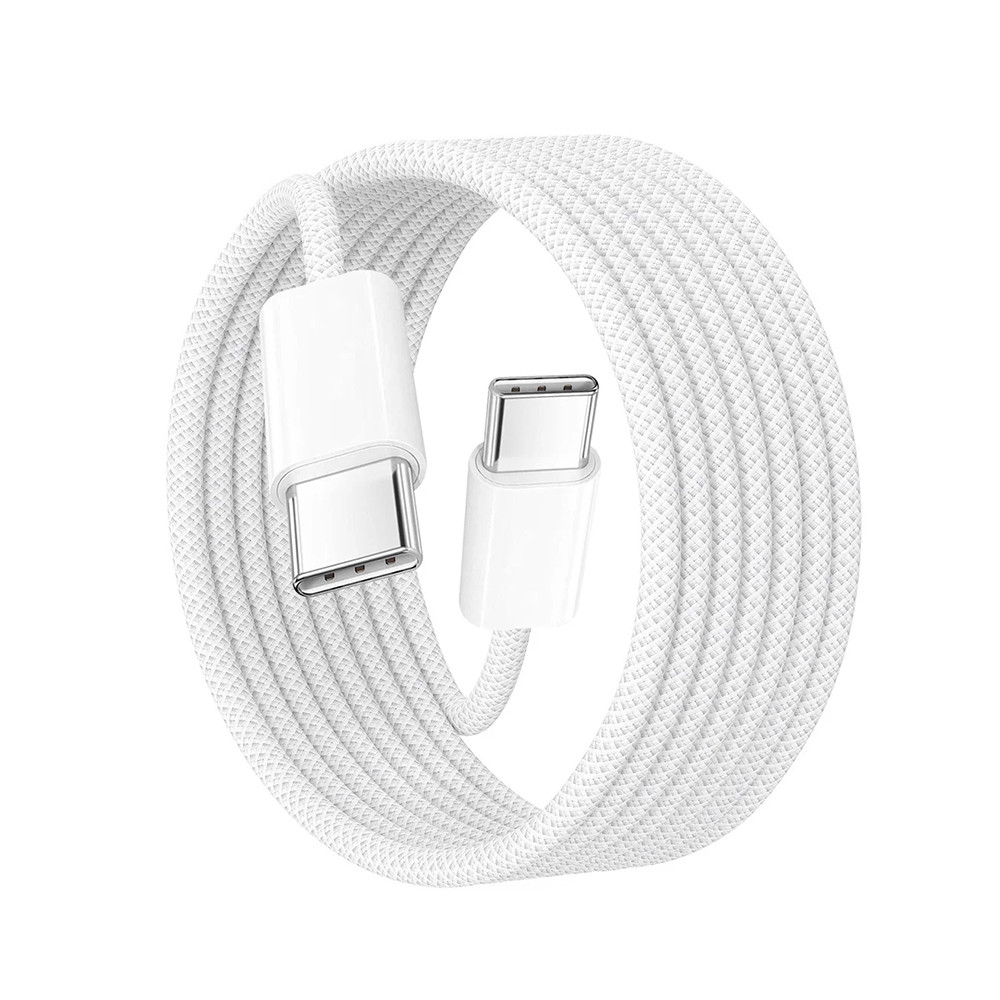 APPLE KABEL TYP-C -TYP-C 2M 240W DO IPHONE 15 BIAŁY OPLOT BOX 4 APPLE KABEL TYP-C -TYP-C 2M 240W DO IPHONE 15 BIAŁY OPLOT BOX - obrazek 4