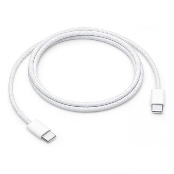 APPLE KABEL TYP-C -TYP-C 1M 60W DO IPHONE 15 BIAŁY OPLOT BOX MW493ZM/A / MQKJ3ZM/A 3 APPLE KABEL TYP-C -TYP-C 1M 60W DO IPHONE 15 BIAŁY OPLOT BOX MW493ZM/A / MQKJ3ZM/A - obrazek 3