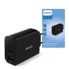 ŁADOWARKA PHILIPS 30W USB+TYP-C PD QC Phil-DLP2621/12 2 zdj 4895229103719