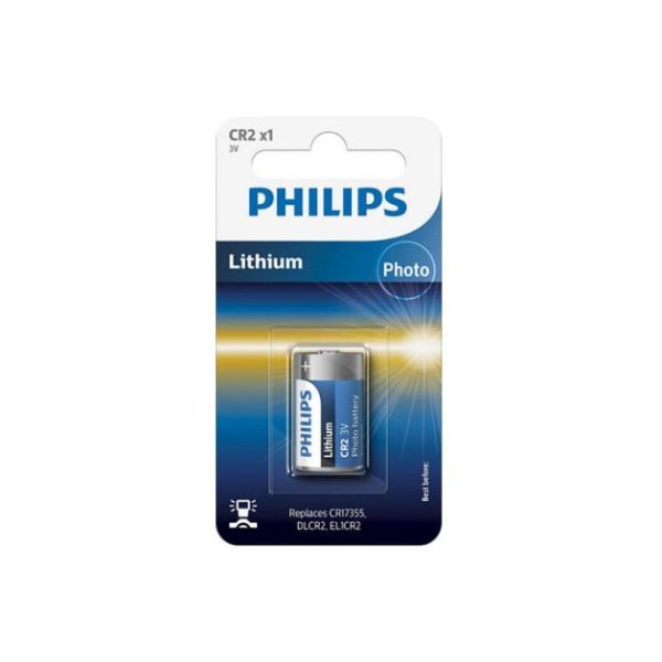 BATERIA PHILIPS LITOWA 3V CR2 Phil-CR2/01B 1 BATERIA PHILIPS LITOWA 3V CR2 Phil-CR2/01B