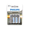 BATERIA PHILIPS AA LR6 BLISTER 4SZT BATERIE ENTRY ALKALINE Phil-LR6A4B/10 4 zdj 4895229107984