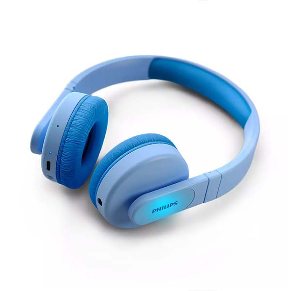 SŁUCHAWKI NAUSZNE BEZPRZEWODOWE BLUETOOTH DLA DZIECI PHILIPS NIEBIESKIE TAK4206BL/00 3 SŁUCHAWKI NAUSZNE BEZPRZEWODOWE BLUETOOTH DLA DZIECI PHILIPS NIEBIESKIE TAK4206BL/00 - obrazek 3