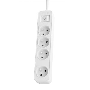 PRZEDŁUŻACZ SIECIOWY PHILIPS LISTWA ZASILAJĄCA BIAŁA 4 GNIAZDA 1,5M CHP2144W/60 3 zdj 4895229136854 1