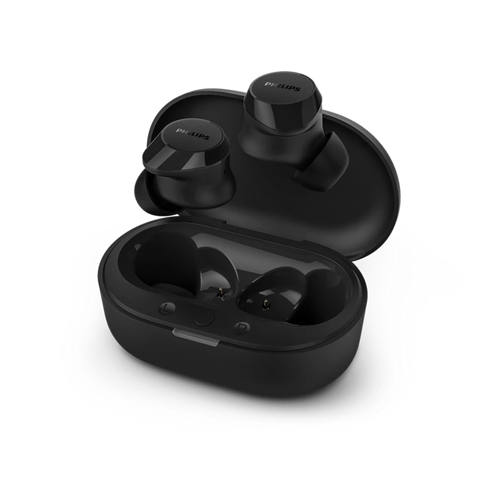 SŁUCHAWKI PHILIPS DOUSZNE TWS BEZPRZEWODOWE BLUETOOTH TRUE WIRELESS CZARNE Phil-TAT1209BK/00 5 SŁUCHAWKI PHILIPS DOUSZNE TWS BEZPRZEWODOWE BLUETOOTH TRUE WIRELESS CZARNE Phil-TAT1209BK/00 - obrazek 5