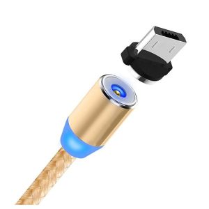 ECOBOX KABEL USB 3W1 MAGNETYCZNY 360 ZŁOTY IPHONE MICRO TYP-C IPHONE 6 zdj 5902012965016 2
