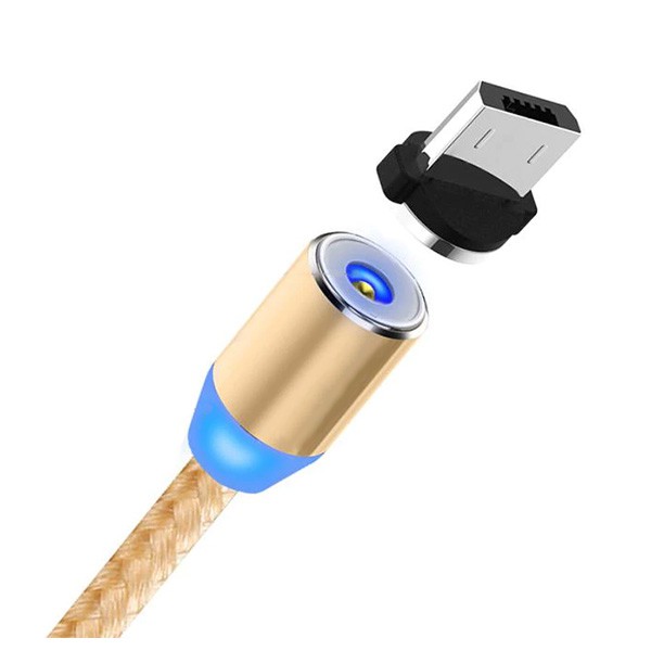 ECOBOX KABEL USB 3W1 MAGNETYCZNY 360 ZŁOTY IPHONE MICRO TYP-C IPHONE 3 ECOBOX KABEL USB 3W1 MAGNETYCZNY 360 ZŁOTY IPHONE MICRO TYP-C IPHONE - obrazek 3