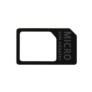 ADAPTER 4W1 micro SIM + nano SIM UNIWERSALNY ADAPTER KART SIM 4W1 KLUCZYK CZARNY 8 zdj 5902012965429 3