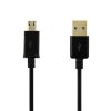 ECONOMY KABEL USB MICRO CZARNY KOŃCÓWKA 8MM 2A 80cm 6 zdj 5902012965443