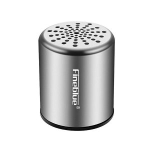GŁOŚNIK BLUETOOTH SPEAKER FINEBLUE MK-10 SREBRNY ALUMINIOWA OBUDOWA 6 zdj 5902012966303 1