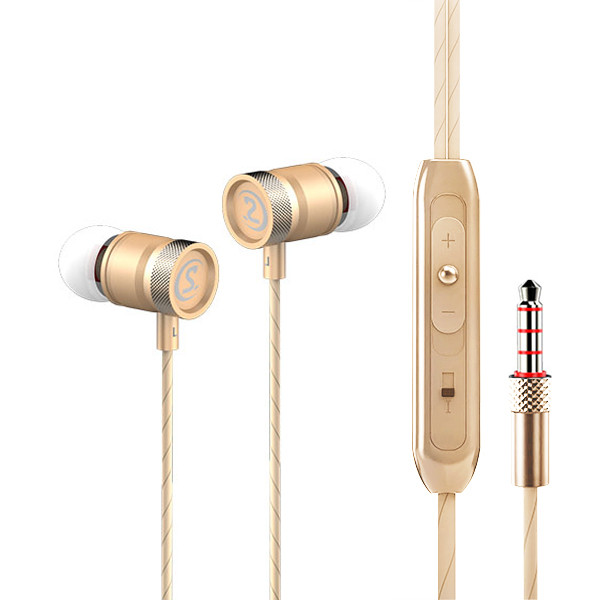 SŁUCHAWKI UNIWERSALNE SOMOSTEL 3,5 CALA ZŁOTE DOUSZNE SCJ03G AUTENTIC SOUND SMS-CS03 2 SŁUCHAWKI UNIWERSALNE SOMOSTEL 3,5 CALA ZŁOTE DOUSZNE SCJ03G AUTENTIC SOUND SMS-CS03 - obrazek 2
