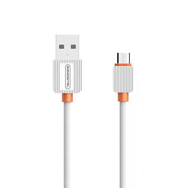 KABEL USB MICRO 2A SOMOSTEL BIAŁY 2000mAh QUICK CHARGER 1M POWERLINE SMS-BP03 2 KABEL USB MICRO 2A SOMOSTEL BIAŁY 2000mAh QUICK CHARGER 1M POWERLINE SMS-BP03 - obrazek 2